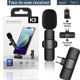 K9 Dual Wireless Microphone for Smartphones