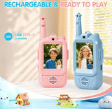 Children Video Walkie Talkie Toy Set Interactive Communication Gadget Electronic Interphone Device For Kids Play And Outdoor Fun