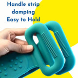 Silicone Back Scrubber Bath Belts - Bath Accessory Designed For Body Exfoliation And Daily Hygiene Routine (Random Color)