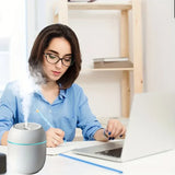 USB Portable 3-in-1 Air Humidifier | Mute, Colorful LED Light & Aromatherapy | For Home, Office & Car
