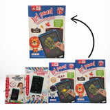 12-Inch Multi-Color LCD Writing Tablet | Top Quality | Reusable Drawing & Note-Taking Tool for Kids | Random Colors