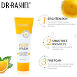 Vitamin C Brightening Dr. Rashel Face Wash  | Anti-Aging & Skin Brightening Cleanser  | 100g