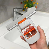 Foldable Desktop Mini Sponge Mop | Self-Squeezing Wet & Dry Cleaning Mop for Kitchen, Bathroom, Car & Glass