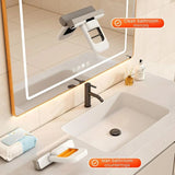 Foldable Desktop Mini Sponge Mop | Self-Squeezing Wet & Dry Cleaning Mop for Kitchen, Bathroom, Car & Glass