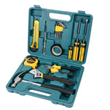 12-in-1 Home Tool Kit  | Multi-Purpose Household Repair Tool Set | Hardware Toolkit with Durable Storage Box